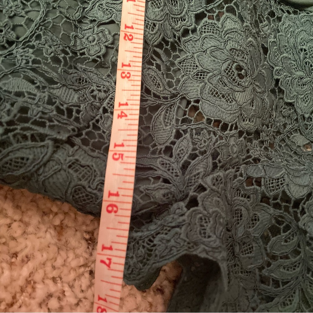 Self-Portrait green Lace Dress - Picture 9 of 12